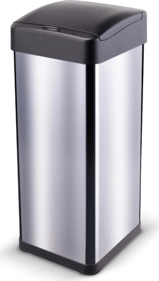 Lamart LT8107 50 literes Érintés nélküli szemetes - Fekete / Inox