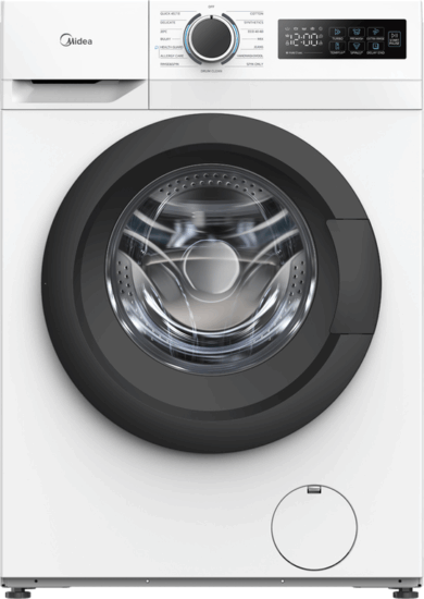 Midea MF110W80BA10/W-HR Elöltöltős Mosógép - Fehér
