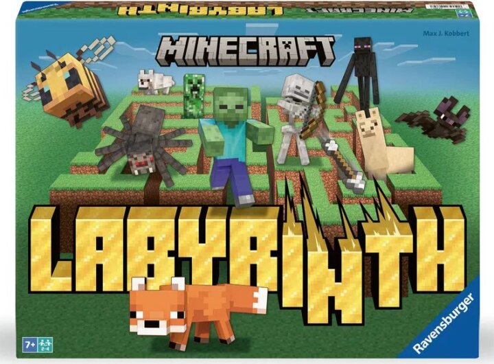 Ravensburger Minecraft Labirintus családi társasjáték