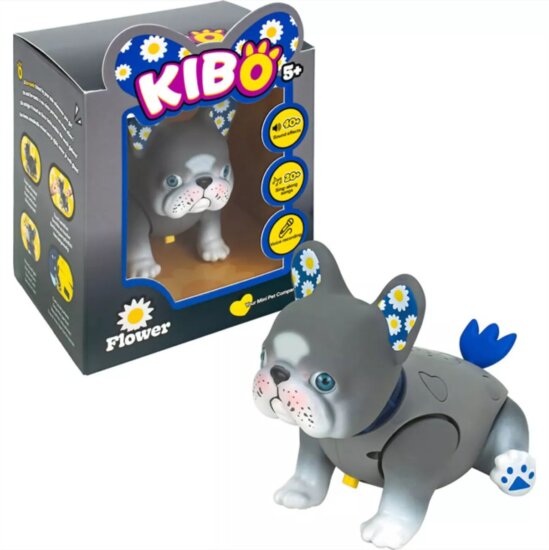 Kensho Kaboom Kibo francia bulldog kutya interaktív Játék - Flower