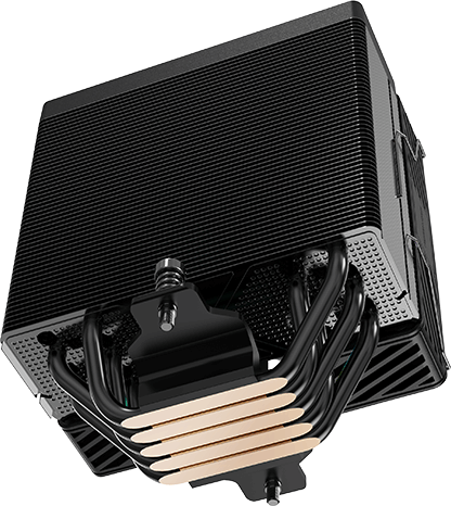 Tacens MARS MCPU-X5 PWM Univerzális CPU Hűtő - Fekete