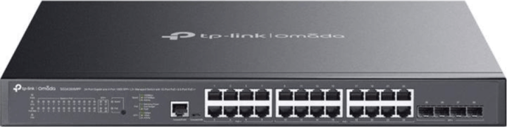 TP-Link SG3428XMPP Omada Accesss Plus Smart Managed 24-port Gigabit PoE Rack Switch