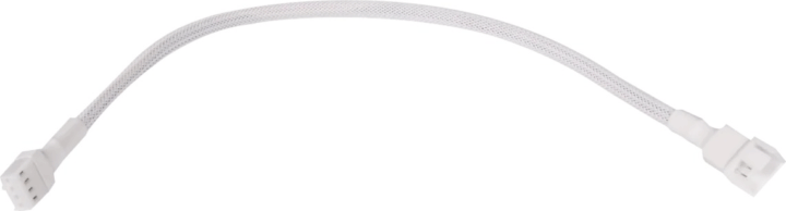 Alphacool 18720 4-Pin anya - 4-Pin apa Hosszabbítókábel 30cm - Fehér