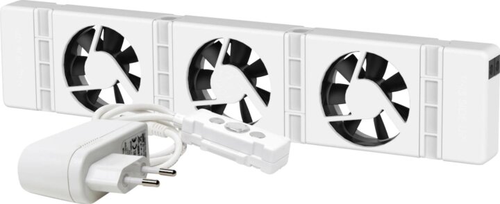 SpeedComfort Mono Set 3 ventilátoros Fűtésrásegítő - Fehér
