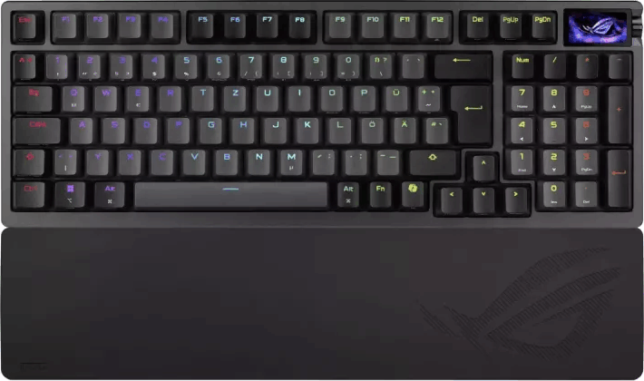 ASUS ROG Azoth 96 HE Analóg bluetooth Gamer billentyűzet DE - Fekete ASUS ROG Azoth 96 HE Analóg bluetooth Gamer billentyűzet DE - Fekete