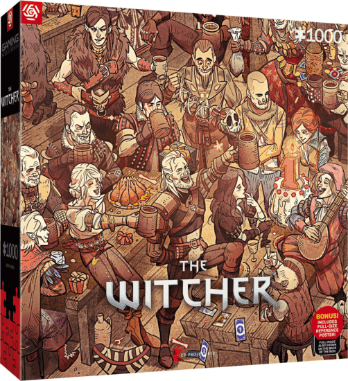 Good Loot Gaming The Witcher - Születésnap 1000 darabos puzzle
