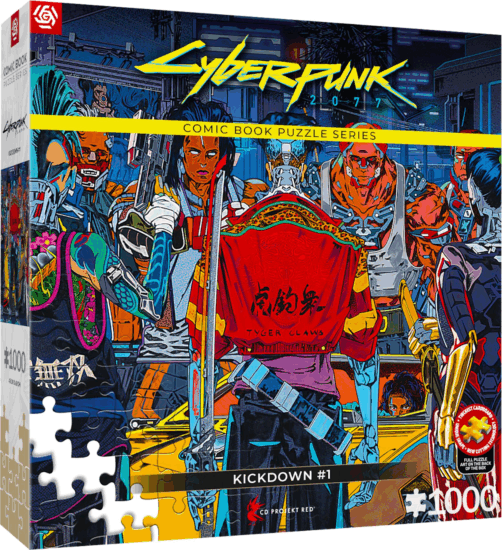 Good Loot Comic Book - Cyberpunk 2077 Kickdown 1000 darabos puzzle