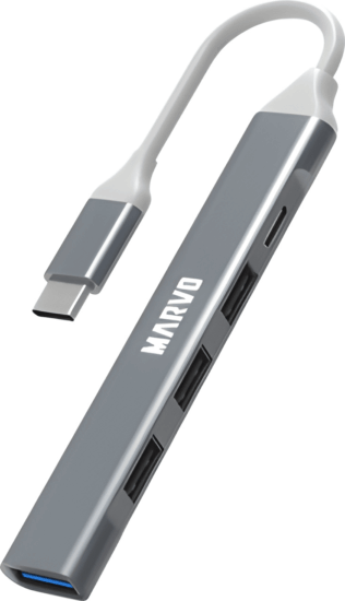 Marvo UH008 4-port USB Type-C HUB (1x USB 3.0 + 3x USB 2.0)