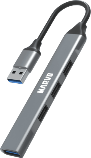 Marvo UH-ATC01 USB-A HUB 5-port (4x USB-A + 1x USB-C)