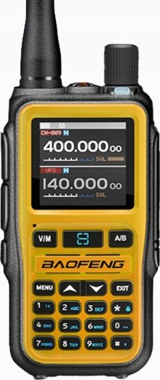 BaoFeng UV-5R Walkie-Talkie 10 km hatótávval - Narancs