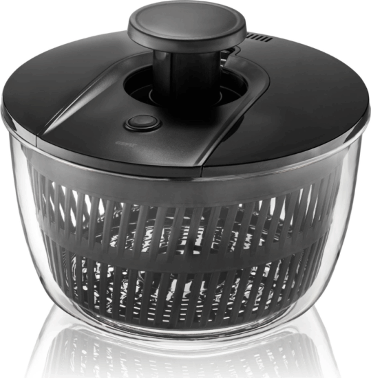 Gefu 28176 Saláta centrifuga Ø 25cm 5.0L - Fekete