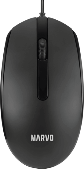 Marvo MS003 BK Vezetékes Egér - Fekete