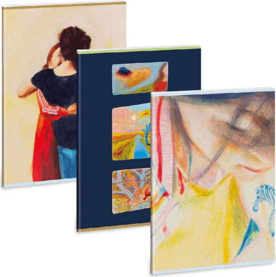 Ars Una Roseberry mix A4 40 lapos Extra kapcsos vonalas füzet - Mintás