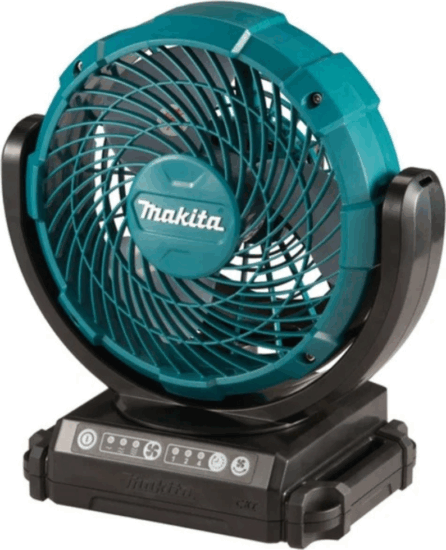 Makita CF101DZ Hordozható Akkus Ventilátor Ø 18cm - Fekete/Kék