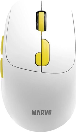 MARVO M809W WH Bluetooth + RF Wireless Egér - Fehér