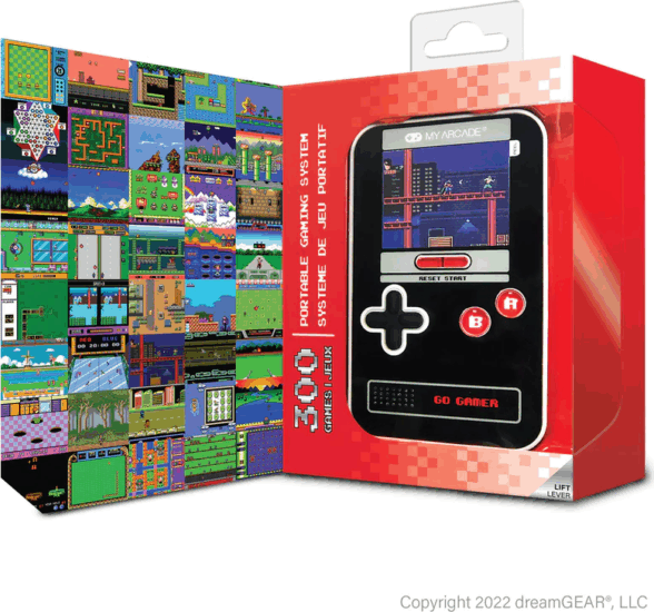 dreamGear My Arcade Go Gamer Classic 300 az 1ben Hordozható Retro Játékkonzol - Többféle