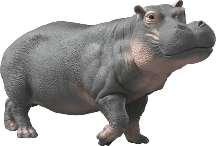 Schleich 14938 Wild Life - Víziló Játékfigura