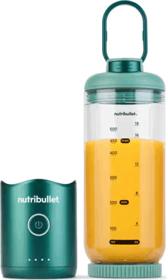 Nutribullet Flex NBP013GR Akkus Hordozható turmixgép 0,6L - Zöld