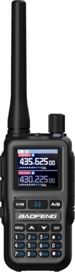 BaoFeng UV-5R Walkie-Talkie 10 km hatótávval - Szürke