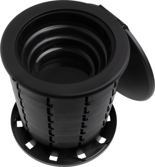 Adler Camry CR 1041 Összecsukható Utazó WC - Fekete