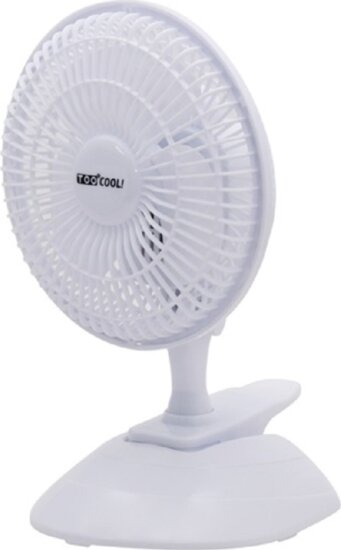 TOO FAND-15-200-W-2IN1 WIND csiptetős asztali ventilátor Ø 15cm - Fehér