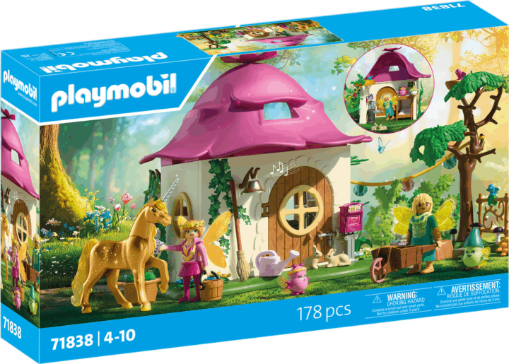 Playmobil 71838 Magic Unicorns - Tündérház Arany Unikornissal és Istállóval