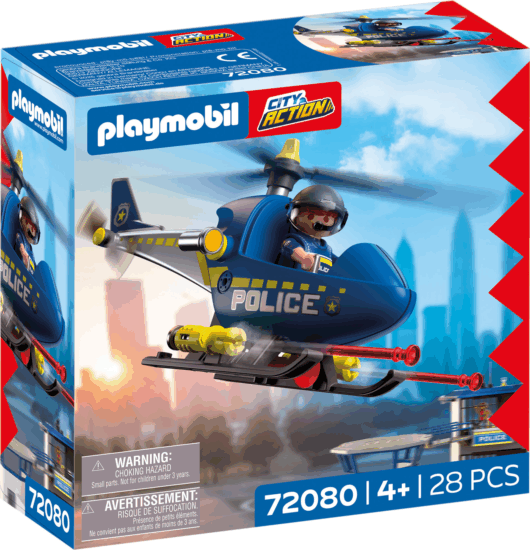 Playmobil 72080 City Action - Rendőrségi Helikopter
