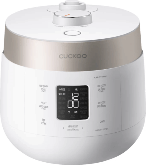 Cuckoo CRP-ST1009F Rizsfőző 1,8 L - Fehér (Csomagolássérült)