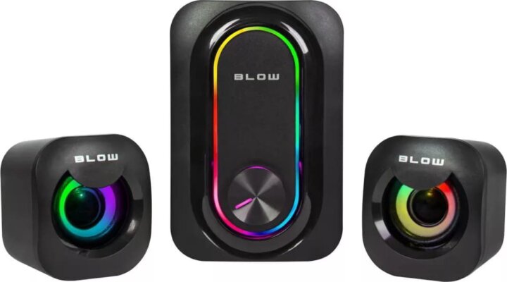 BLOW 66-399# 2.1 PC Hangszóró Rendszer Mélynyomóval - Fekete