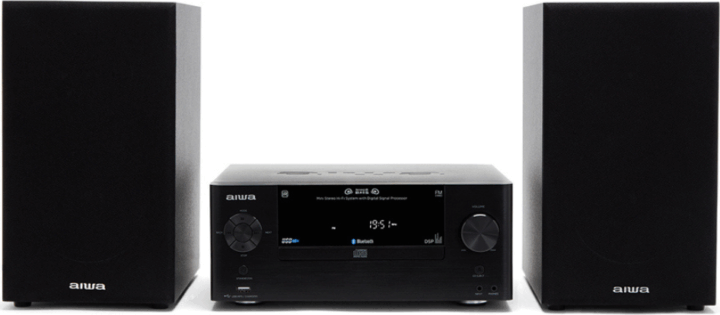 Aiwa MSBTU-550 Bluetooth Mikro HiFi Rendszer - Fekete