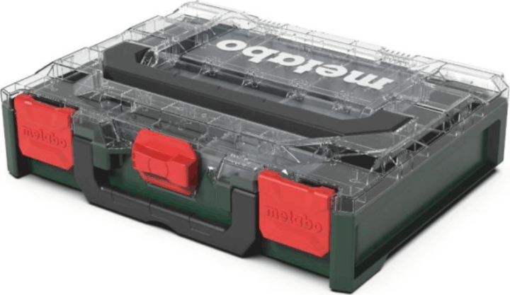 Metabo metaBOX 100S Csavaros tároló doboz 396 x 296 x 100 mm
