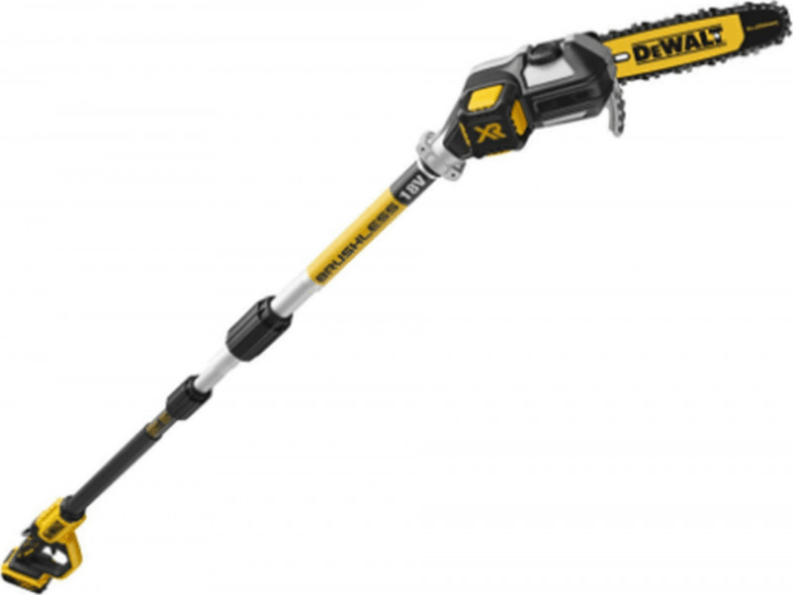 DeWalt DCMPS567P1 Akkumulátoros Teleszkópos magassági Ágvágó Láncfűrész 18V