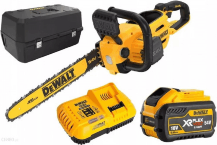 DeWalt DCMCS575X1 Akkumulátoros Láncfűrész 50cm 54V + Koffer