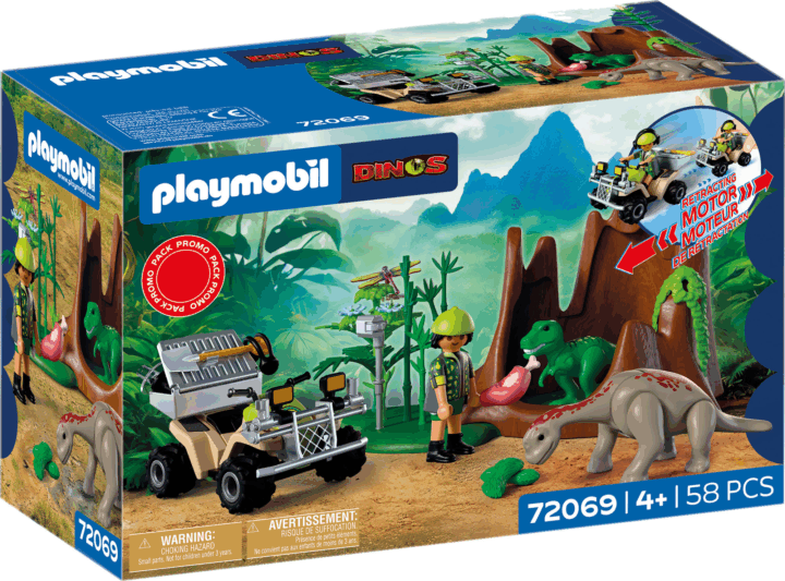 Playmobil 72069 Dinos - Dínó Rejtekhely