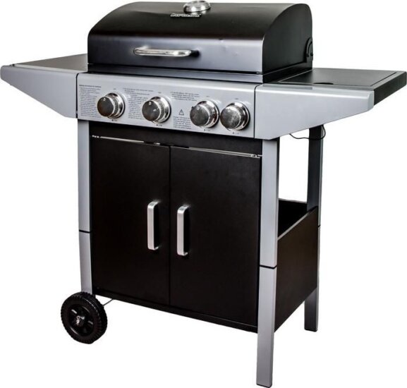 Ravanson GO-3 Gázos Kerti grillsütő - Fekete