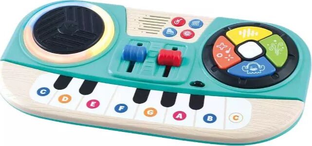 Playgo Toys 2 az 1-ben bébi DJ-pult és szintetizátor