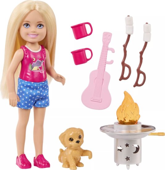 Mattel JJV61 Barbie Chelsea Grillparty Játékszett