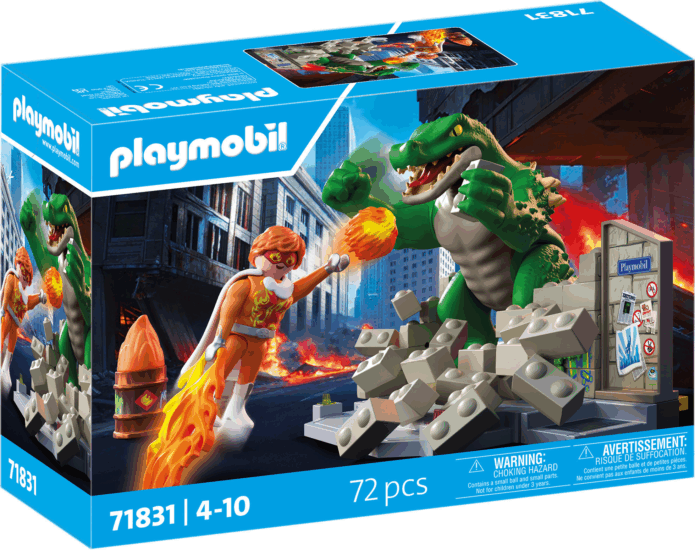 Playmobil 71831 Heroes - Hősök leszámolása az óriásgyíkkal