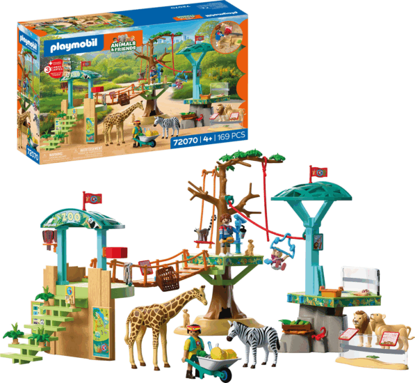 Playmobil 72070 Animals & Friends - Állatkerti Vadon mászópark