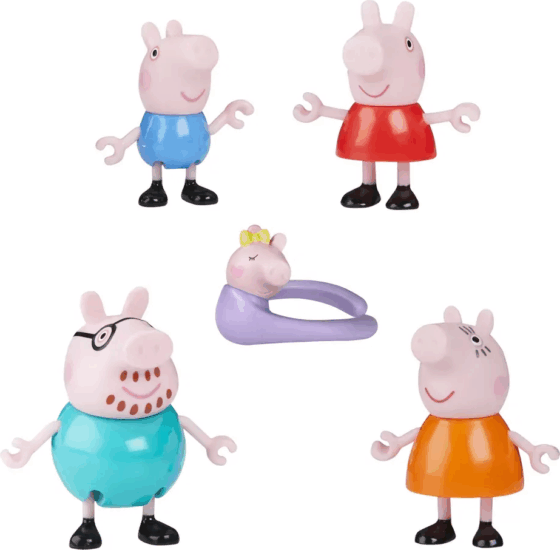 Hasbro Peppa Malac - Peppa ötfős családja figuraszett