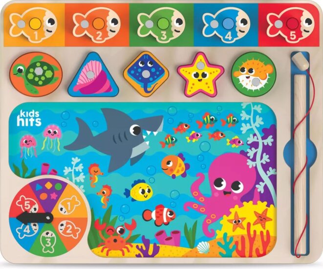 Kids Hits Horgász ügyességi társasjáték kicsiknek