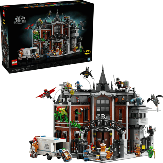LEGO 76300 DC Super Heroes - Batman Arkham Elmegyógyintézet