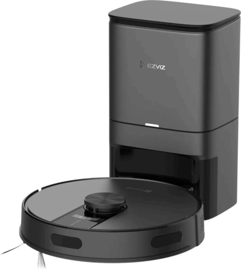 ezVIZ RE4 Plus Smart Robotporszívó felmosó funkcióval - Fekete