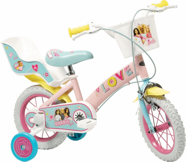 Toimsa Barbie 1265 Gyermek kerékpár 12" - Mintás Toimsa Barbie 1265 Gyermek kerékpár 12" - Mintás