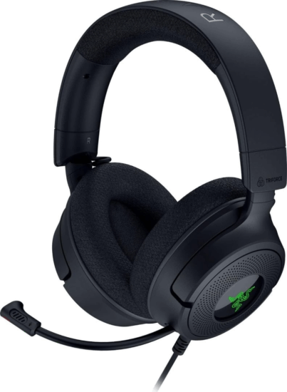 Razer Kraken V4 X Minecraft Gamer Fejhallgató Headset - Zöld / Fekete