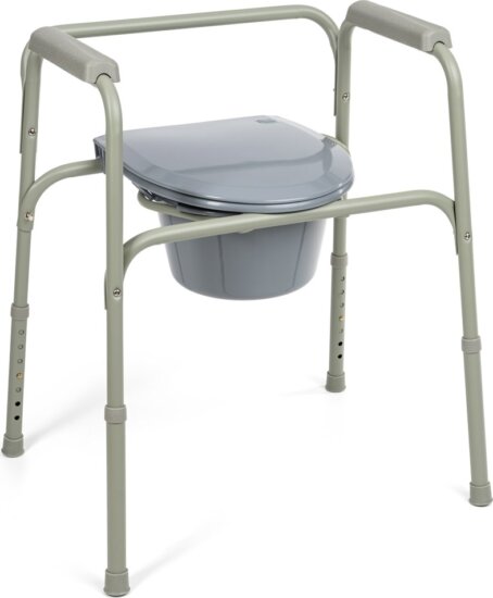 Tinago TGR-R KT-S 668 Állítható magasságú WC szék Max 110kg - Szürke