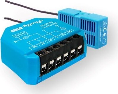 Shelly 2L Gen3 Smart Wifi Bluetooth 2-csatornás Okos relé