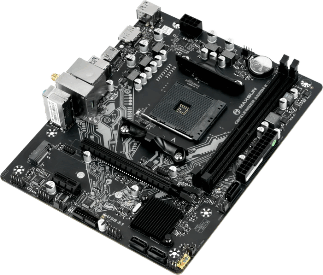Maxsun AMD MS-CHALLENGER A520M-K WIFI DDR4 AMD AM4 mATX Alaplap