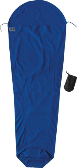 Cocoon ECM24 MummyLiner Hálózsák 241 x 90/56 cm (-13 / 3 °C) - Kék
