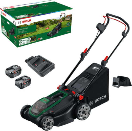 Bosch Rotak18V2-43 Akkus Fűnyíró 2x18V Bosch Rotak18V2-43 Akkus Fűnyíró 2x18V